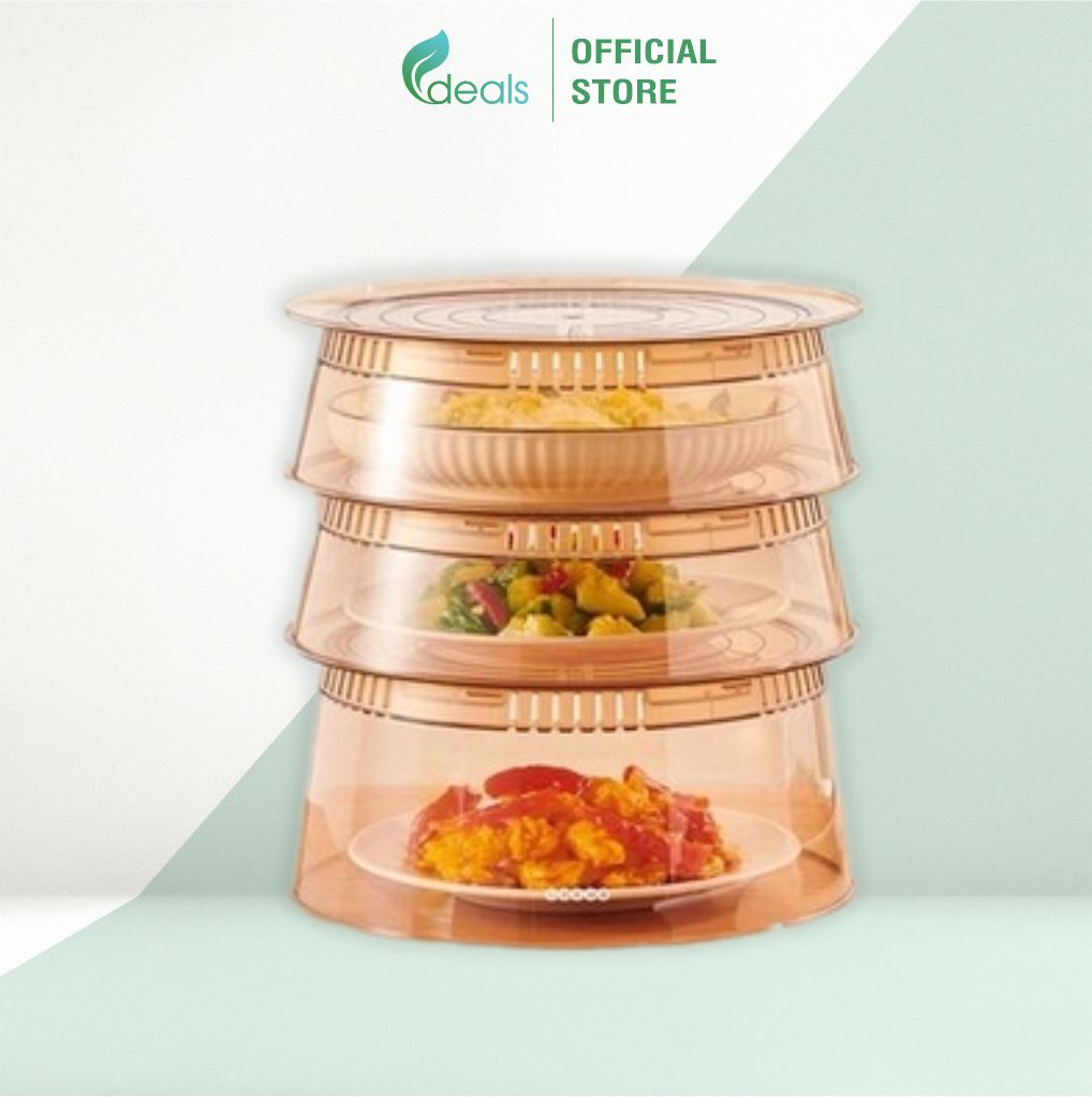 Đĩa đựng và bảo quản thực phẩm đa tầng tiết kiệm diện tích ECODEALS