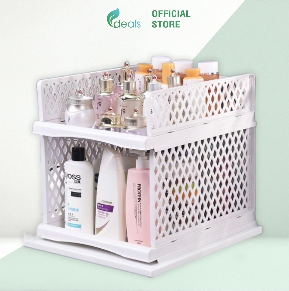 Khay trượt đựng quần áo, đồ dùng đa năng nhiều tầng Ecodeals - Khay cao