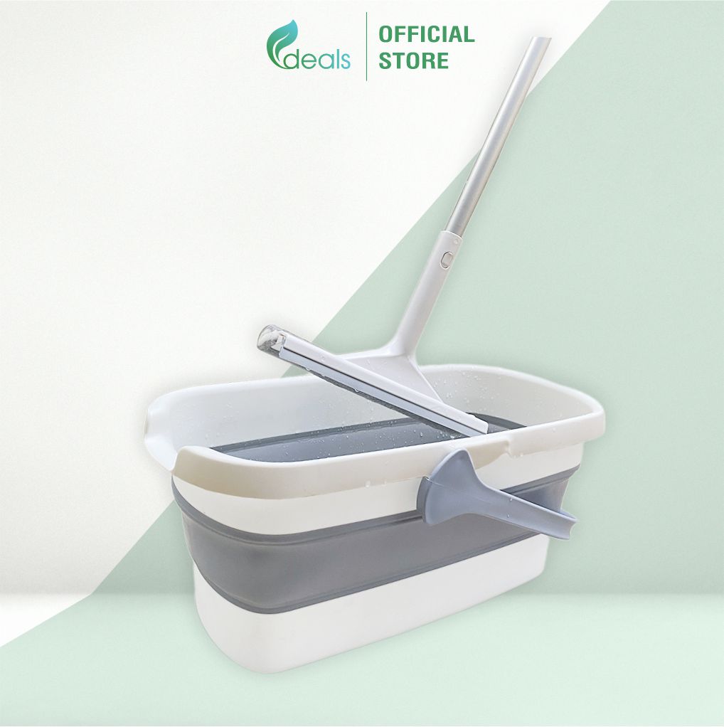 Xô nước gấp gọn, xô đa năng vệ sinh nhà cửa, xô giặt lau nhà, chùi kính, xô ô tô Parroti Extra XT01