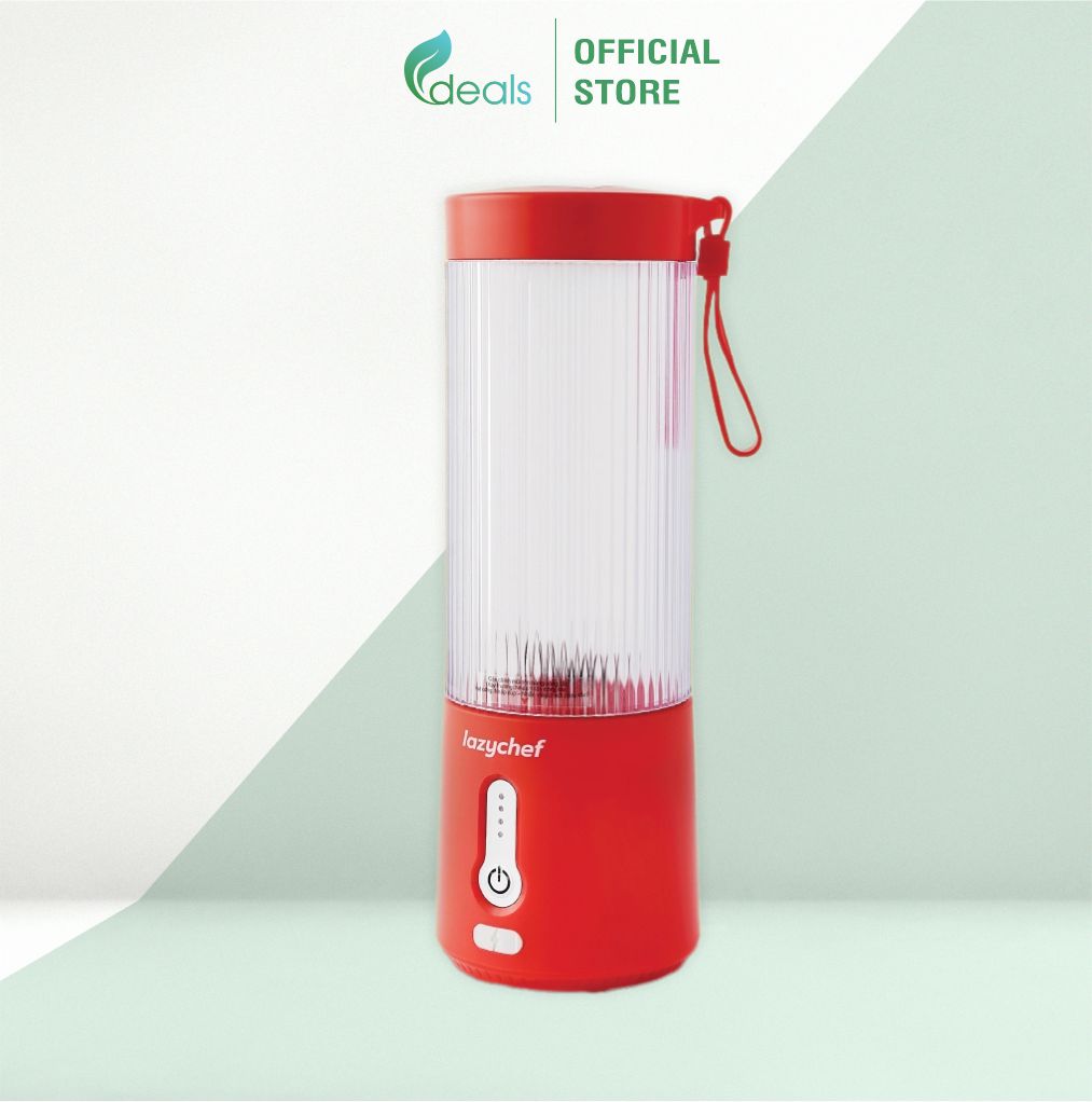 Máy Xay Sinh Tố Cầm Tay Đa Năng Tích Điện Lazychef 3i﻿n1- Dung tích 450ml