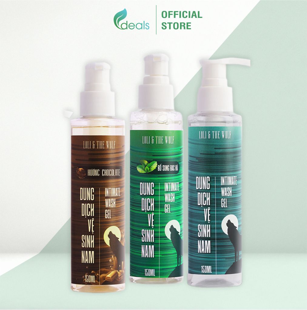 Dung dịch vệ sinh nam Loli & The Wolf 150ml