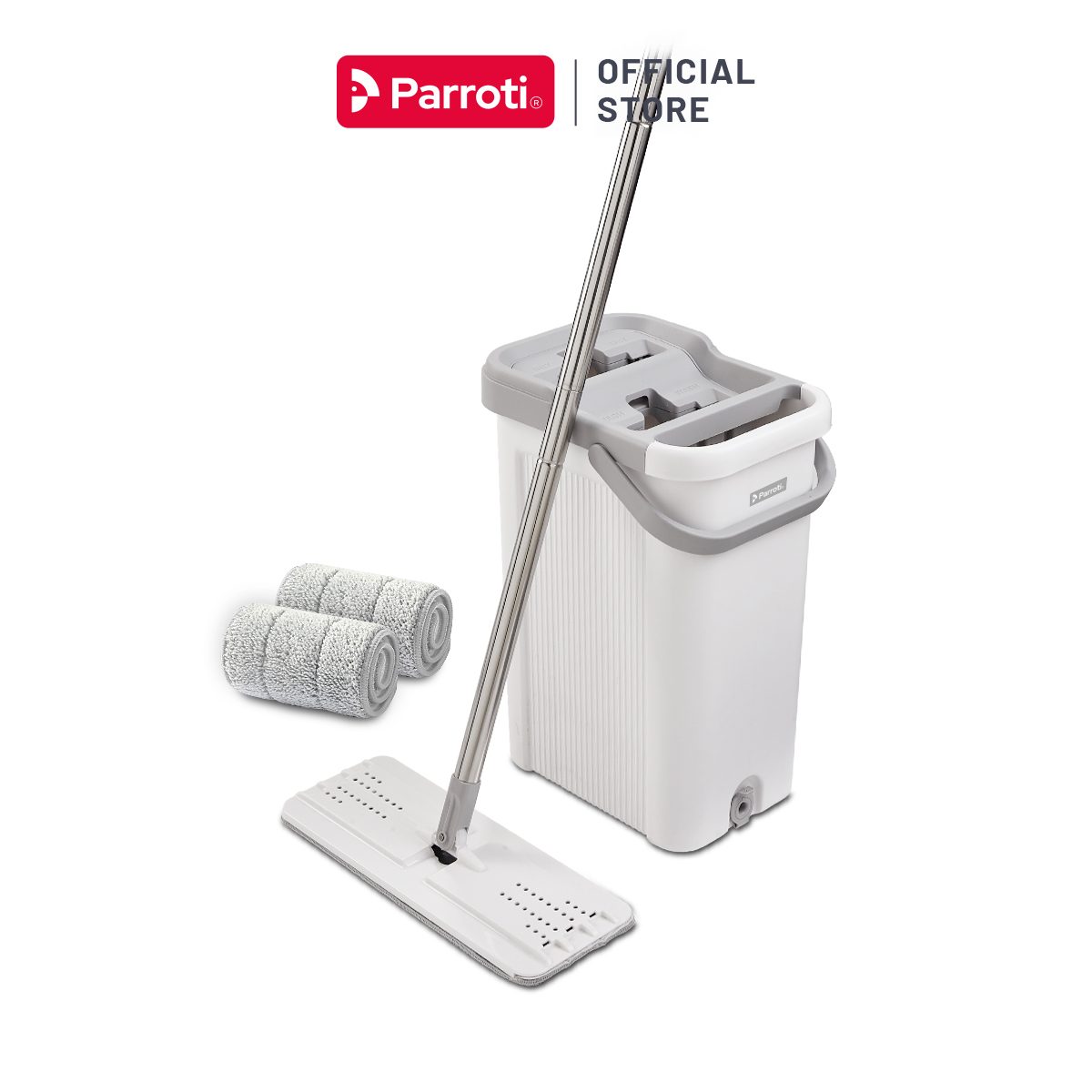Cây lau nhà tự vắt thông minh, chổi lau nhà 360 độ, lau sạch khô nhanh – Parroti ProMAX PX01