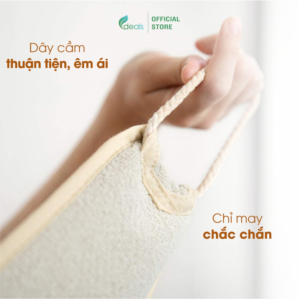 Dây Tắm Xơ Mướp Cao Cấp ECODEALS