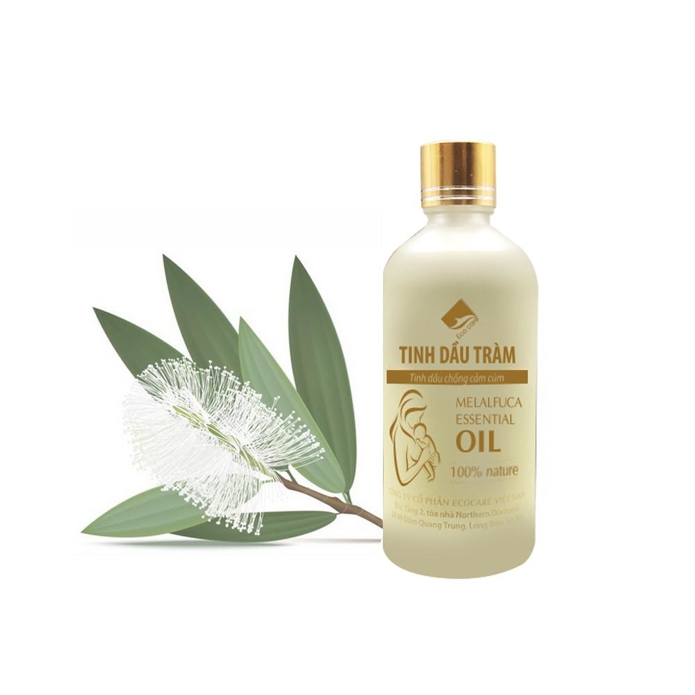 Tinh Dầu Tràm Gió Chống Cảm Cúm ECOCARE - Chai 30ml & 100ml
