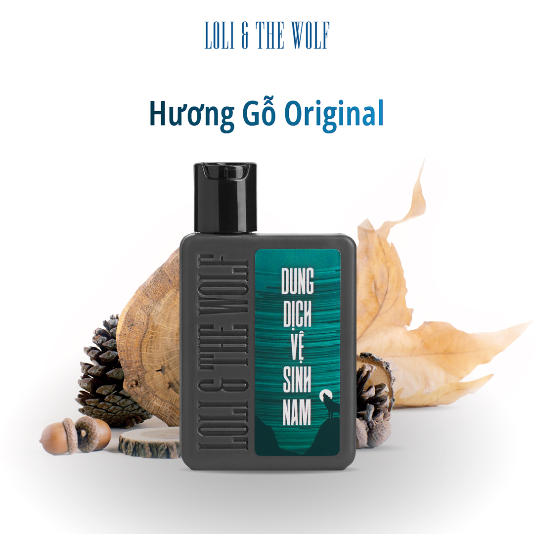 Dung dịch vệ sinh nam Loli & The Wolf 80ml