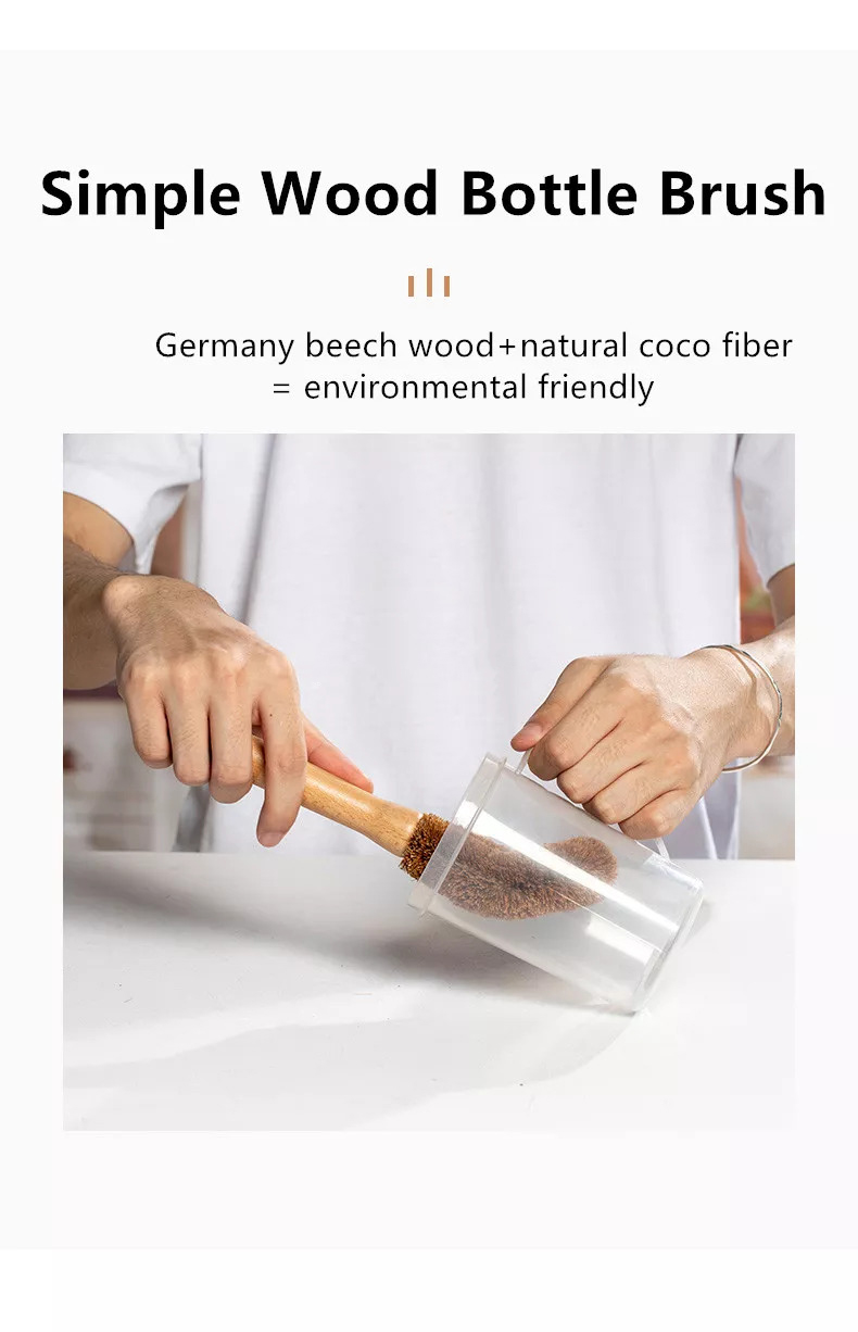 Bàn Chải Rửa Xoong Nồi Xơ Dừa Tự Nhiên ECODEALS