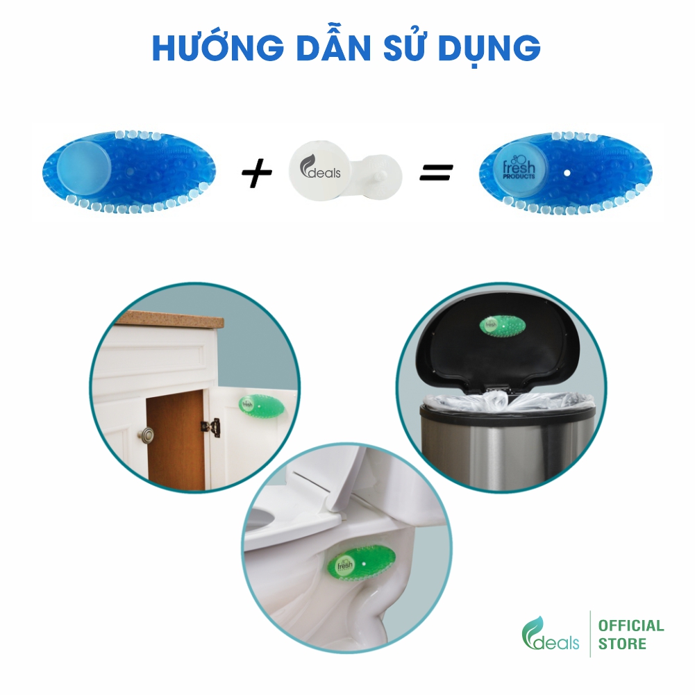 Sáp thơm khử mùi đa năng ECODEALS Curve Fresher