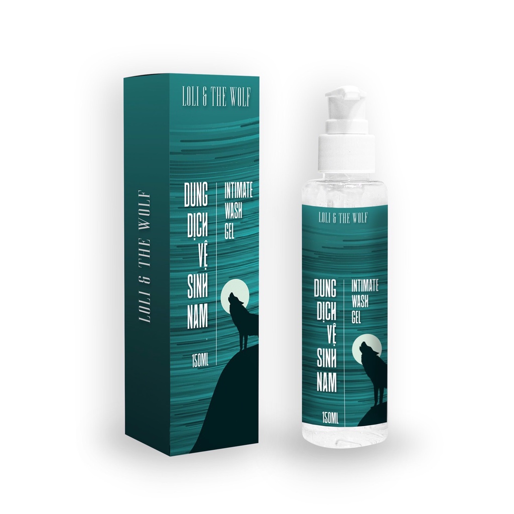 Dung dịch vệ sinh nam Loli & The Wolf 150ml