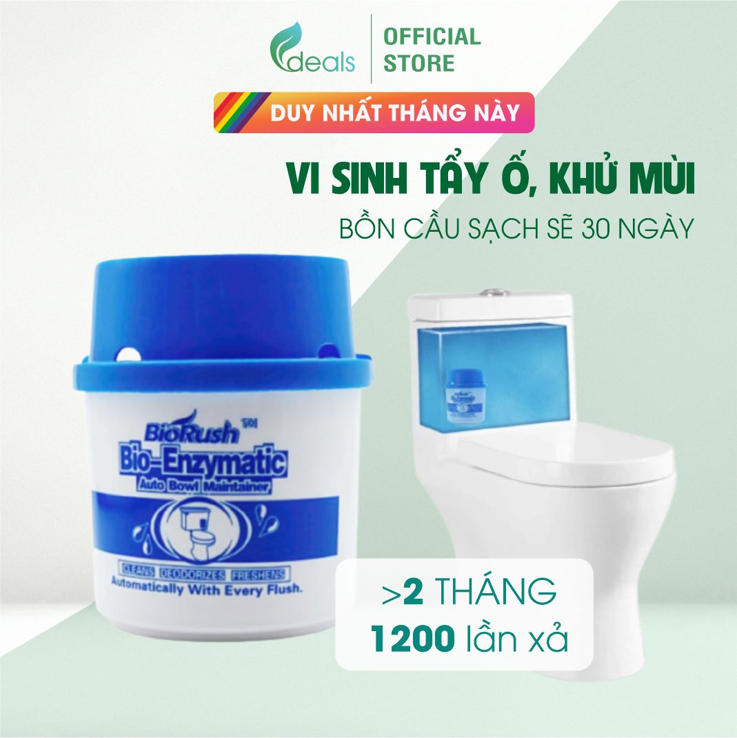 Vi sinh Tẩy Ố, Diệt Khuẩn, Chống tắc nghẽn bồn cầu Bio Enzymatic