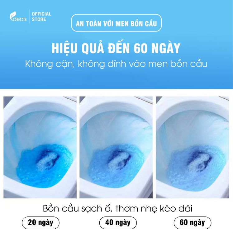 Vi sinh Tẩy Ố, Diệt Khuẩn, Chống tắc nghẽn bồn cầu Bio Enzymatic