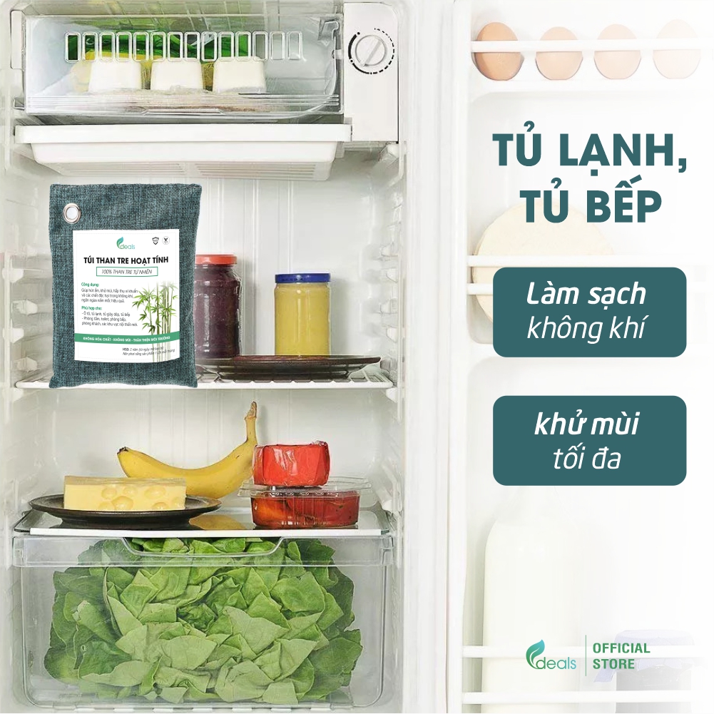 Than Tre Hoạt Tính Hút Mùi, Chống Nấm Mốc, Vi Khuẩn ECODEALS