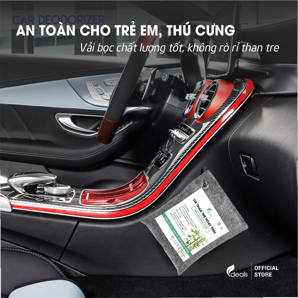 Than Tre Hoạt Tính Hút Mùi, Chống Nấm Mốc, Vi Khuẩn ECODEALS