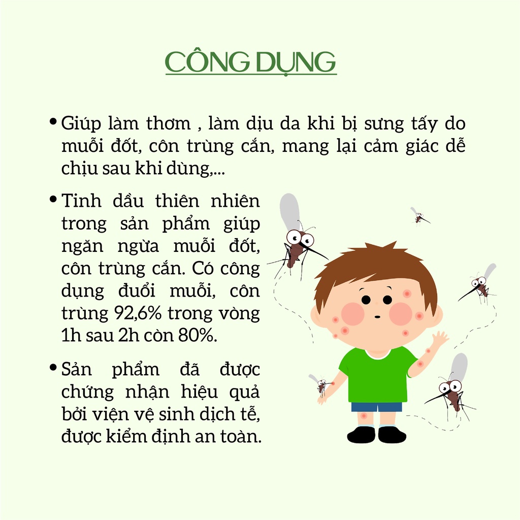 Xịt Thảo Mộc Chống Muỗi Đốt Ecocare (Xịt Body), Ngăn Côn Trùng Cắn 50ml