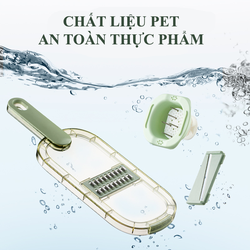 Bộ bào rau củ đa năng 6 trong 1 Ecodeals