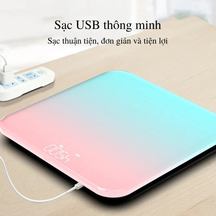 Cân LED điện tử kính cường lực Ecodeals