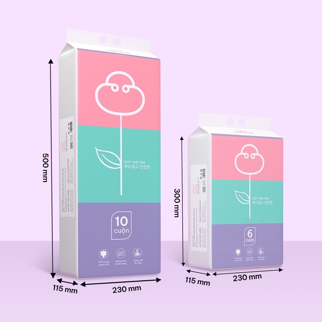 Giấy vệ sinh TOPGIA dạng cuộn