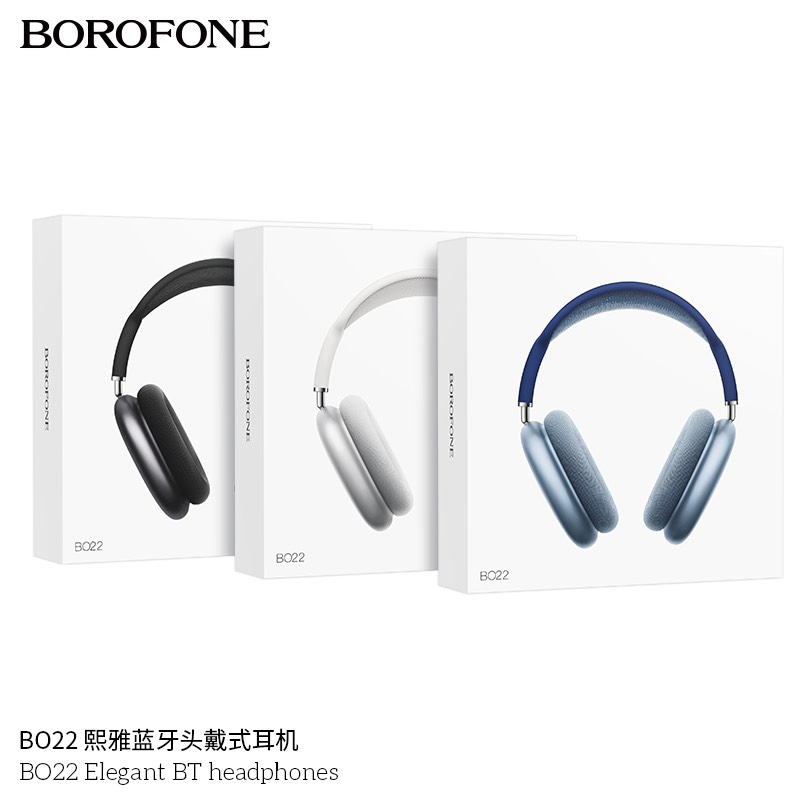 Tai nghe bluetooth chụp tai BOROFONE BO22 headphone chính hãng [BH: 1 NĂM]