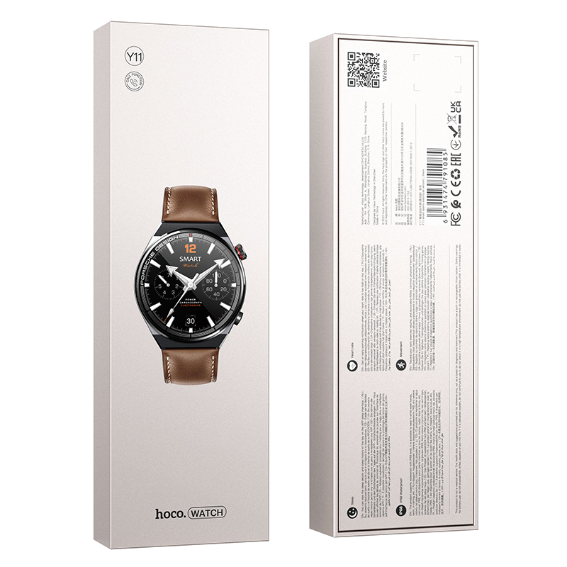 Đồng hồ Smart Watch hoco Y11 lịch lãm, sang trọng chính hãng [BH 1 năm]
