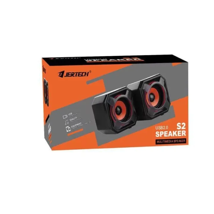 Loa vi tính laptop JERTECH Speaker Gaming S2 chính hãng [BH 3 tháng]