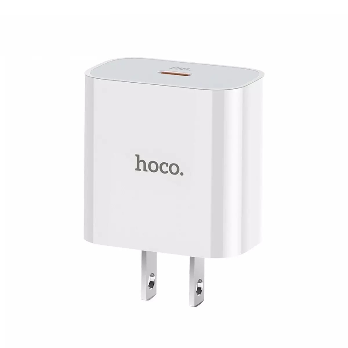 Cóc sạc nhanh 20w Hoco C76 Plus PD 1 cổng type c cho iPhone 11 12 13 Pro Max chính hãng [BH 1 năm]