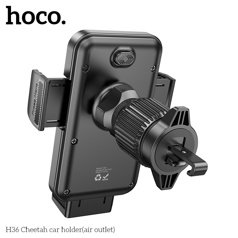 Giá đỡ điện thoại trên xe hơi HOCO H36 gắn cửa thoát khí chính hãng