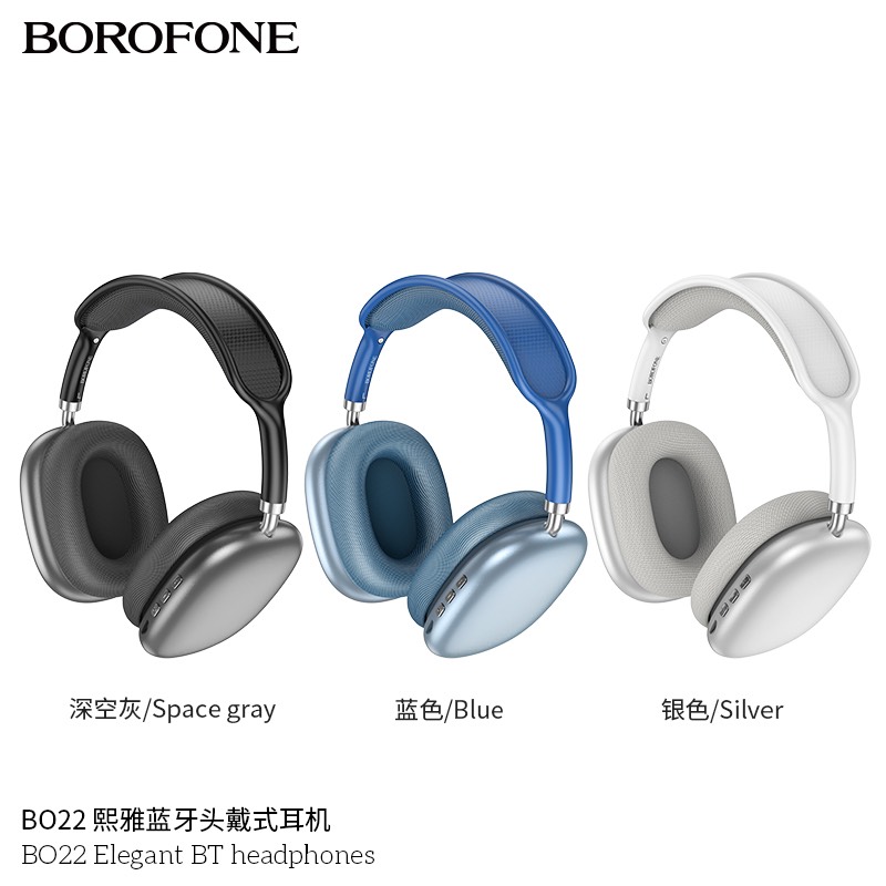 Tai nghe bluetooth chụp tai BOROFONE BO22 headphone chính hãng [BH: 1 NĂM]