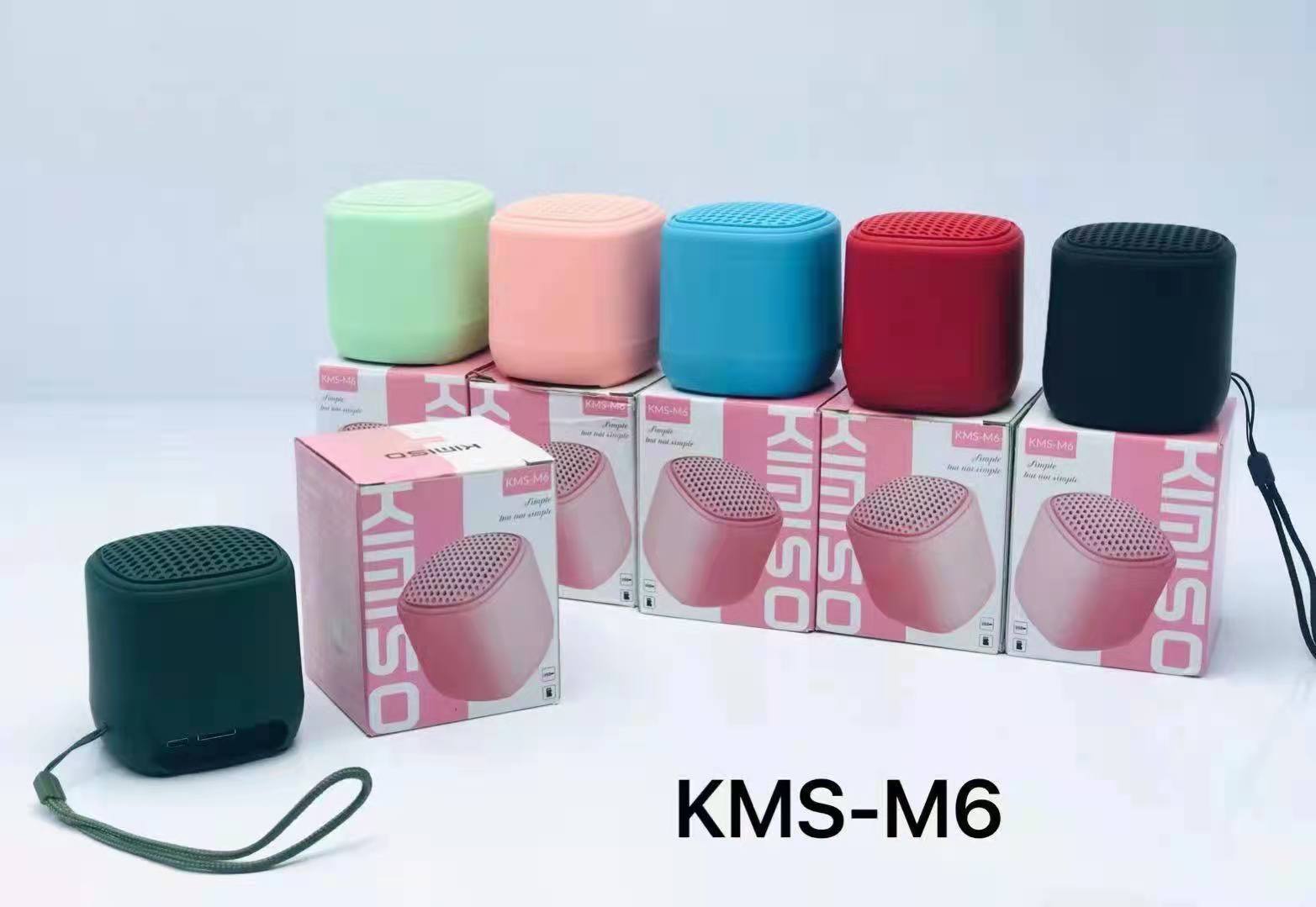 Loa Bluetooth Kimiso M6 mini vuông chính hãng siêu hay [BH 6 tháng]