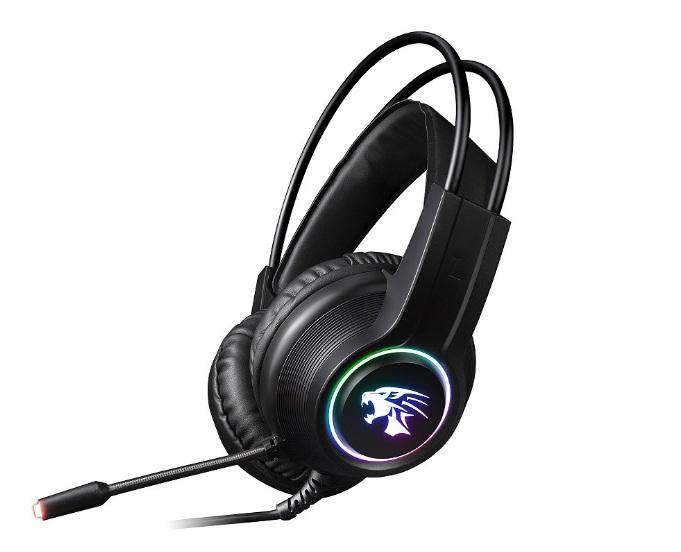 Tai nghe có dây 3.5 mẫu 9000 có dây (Headphone máy tính có led, có micro, chuyên game) [BH 3 tháng]