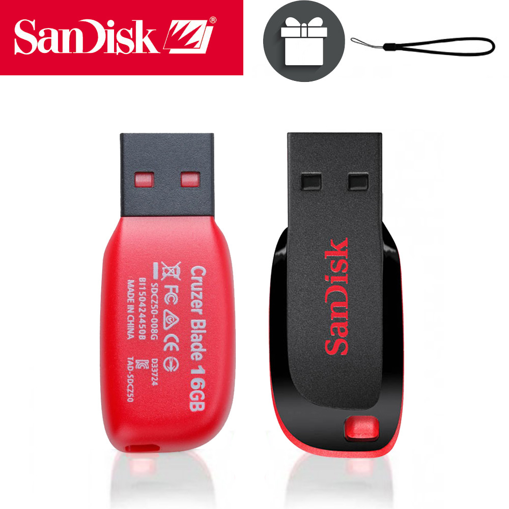 USB Sandisk CZ50 16GB tốc độ 2.0 chính hãng [BH 2 năm]