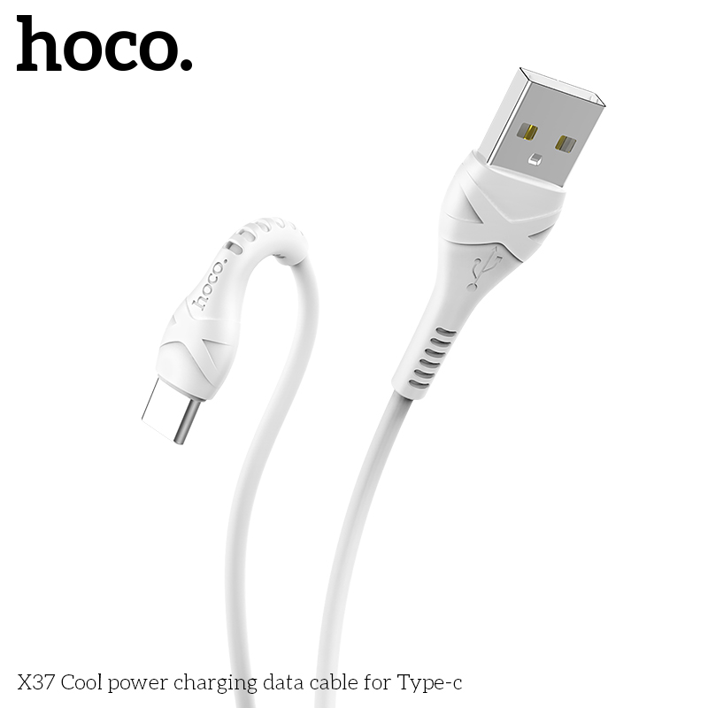 Cáp sạc Hoco X37 usb ra Type C 1M 3A chính hãng [BH: 1 năm]