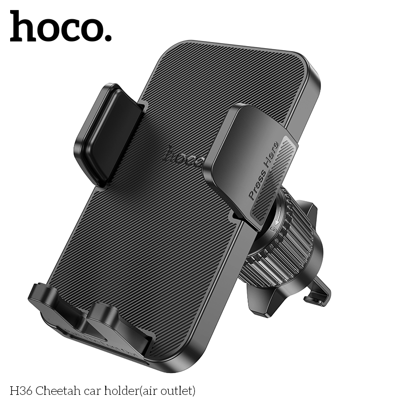 Giá đỡ điện thoại trên xe hơi HOCO H36 gắn cửa thoát khí chính hãng