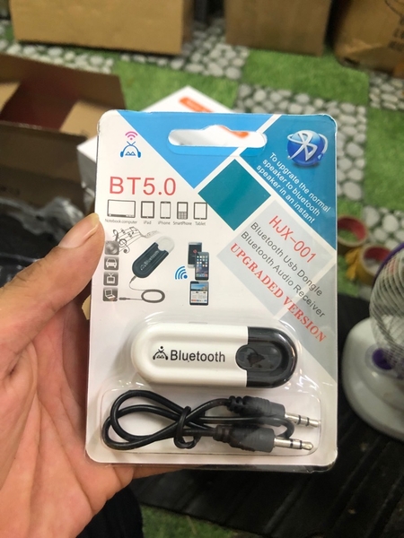 Usb bluetooth 5.0 HJX001 Dongle loại 1 xịn [BH 1 tháng]