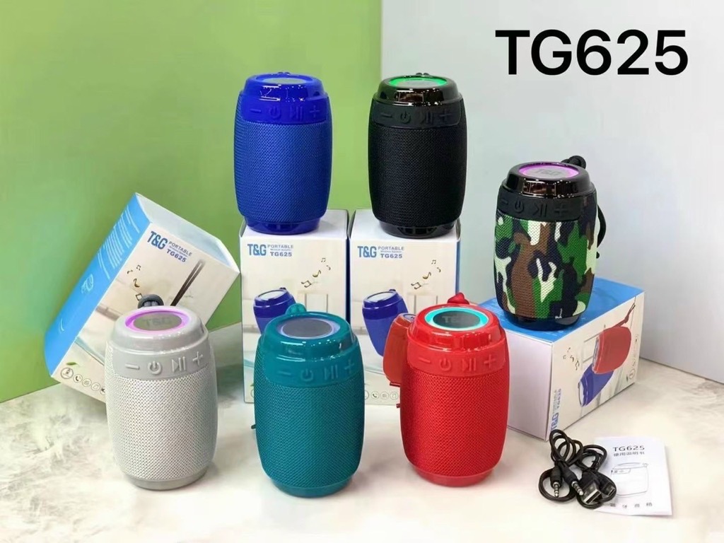 Loa bluetooth T&G TG625 có đèn led vs dây đeo nghe siêu hay chính hãng [BH 6 tháng]