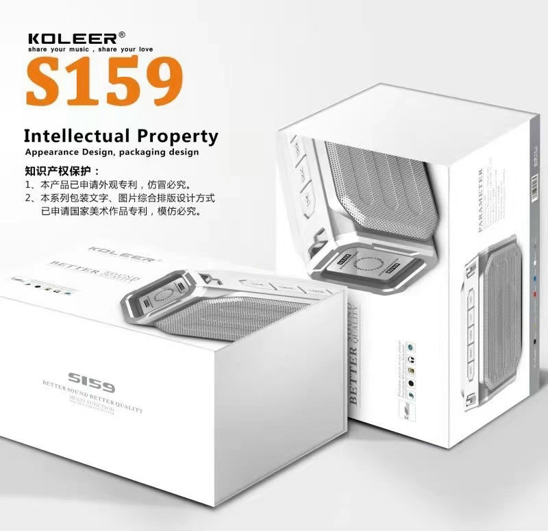 Loa bluetooth Koleer S159 chính hãng siêu hay [BH 6 tháng]