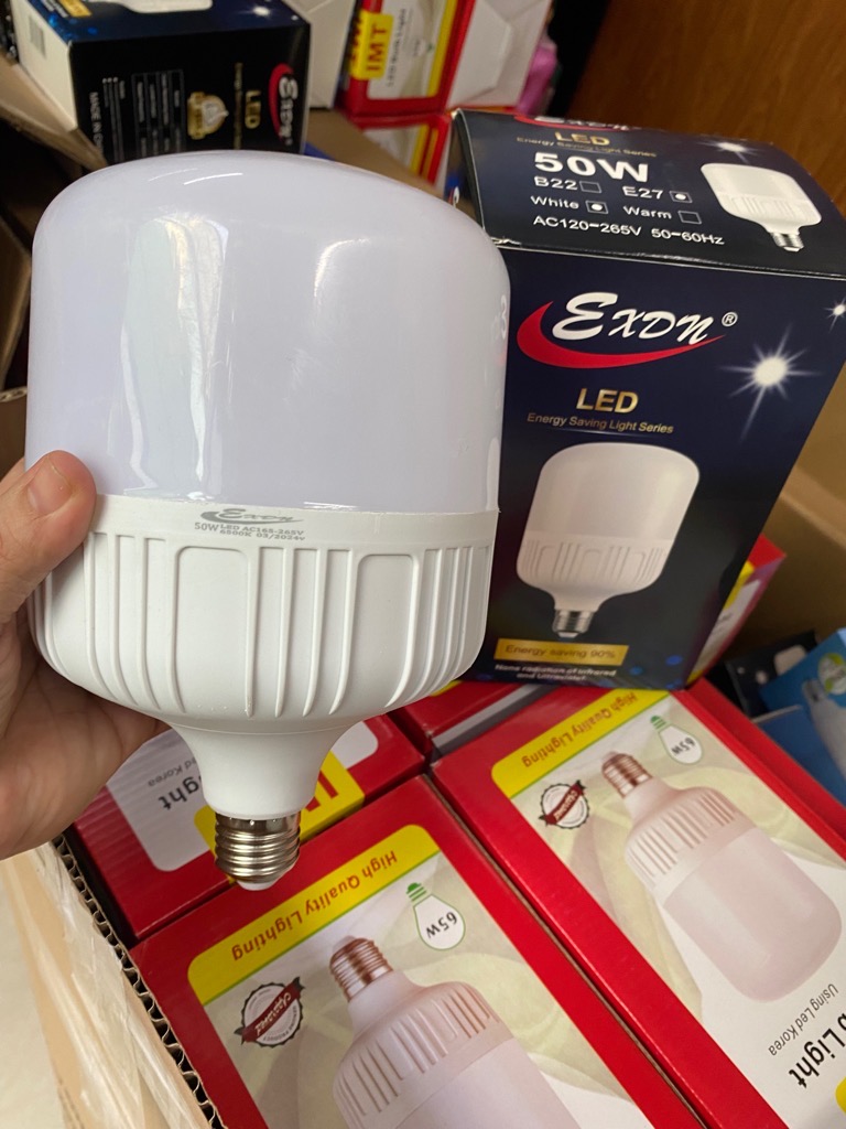 Bóng đèn 50W EXDN LED BULB chui E27 [BH: 1 THÁNG]