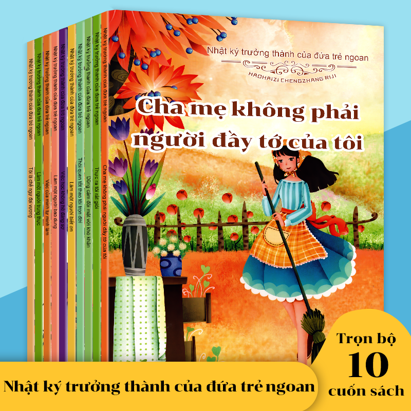 Set 10 quyển sách Nhật Ký Trưởng Thành cho bé