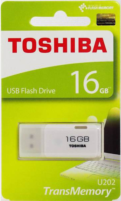 USB 16Gb Toshiba U202 nhựa 2.0 [BH 1 năm]