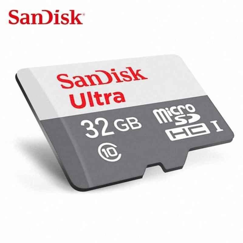 Thẻ nhớ Micro Sandisk Ultra 32Gb Class 10, SPEED UP TO 100MB/S FULL BOX chính hãng [BH 2 năm]