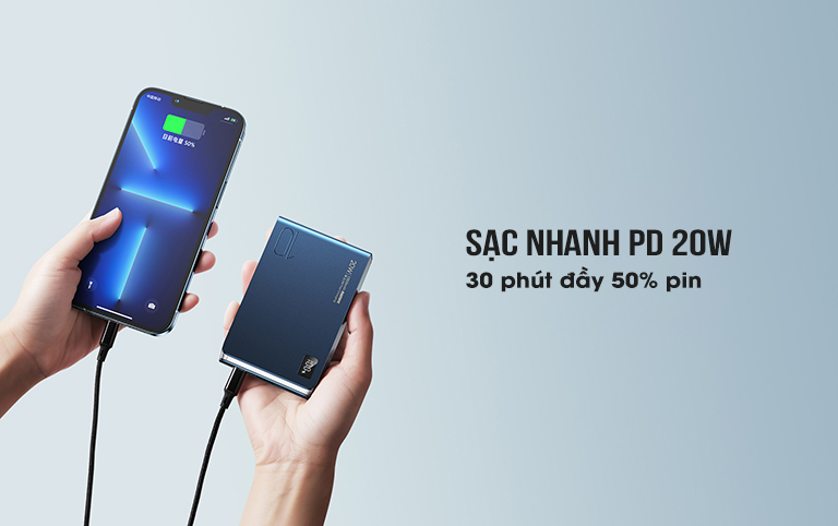 Pin sạc nhanh 22.5W REMAX RPP-178 10.000mAh siêu nhỏ gọn dự phòng PD QC3.0 chính hãng [BH 1 năm]