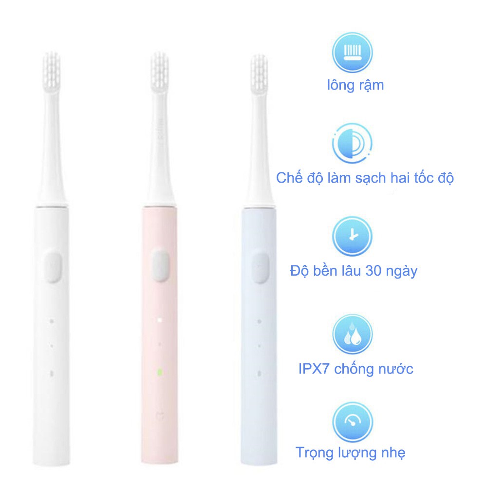 Bàn chải đánh răng điện MI Mijia MJ-T100 [BH: 12 tháng]