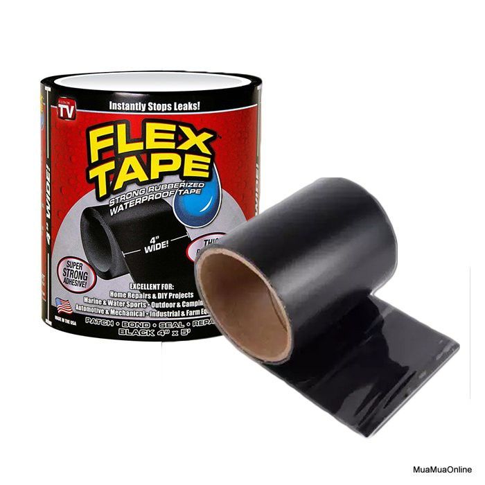 Băng keo chịu nước siêu dính Flex Tape bản lớn 10cm