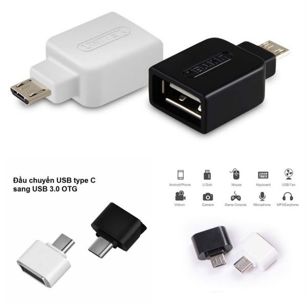 Cáp / Jack chuyển OTG Samsung Micro 8600 ra cổng USB (Usb Mini OTG) [BH 1 tuần] xc23.dg2