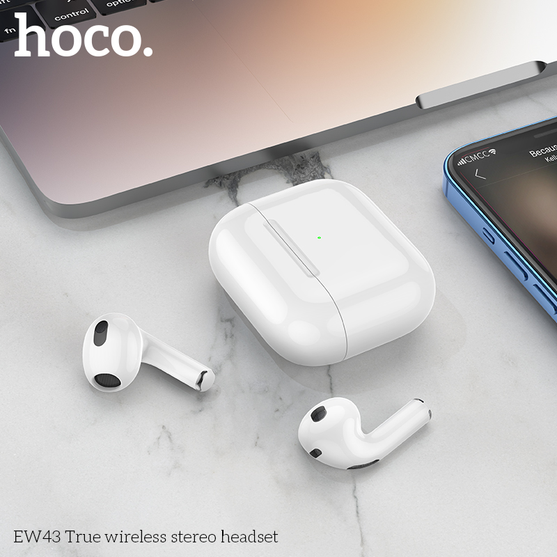 Tai nghe bluetooth HOCO EW43 tws kiểu dáng airpods pro3 có đế sạc chính hãng [BH 1 năm]