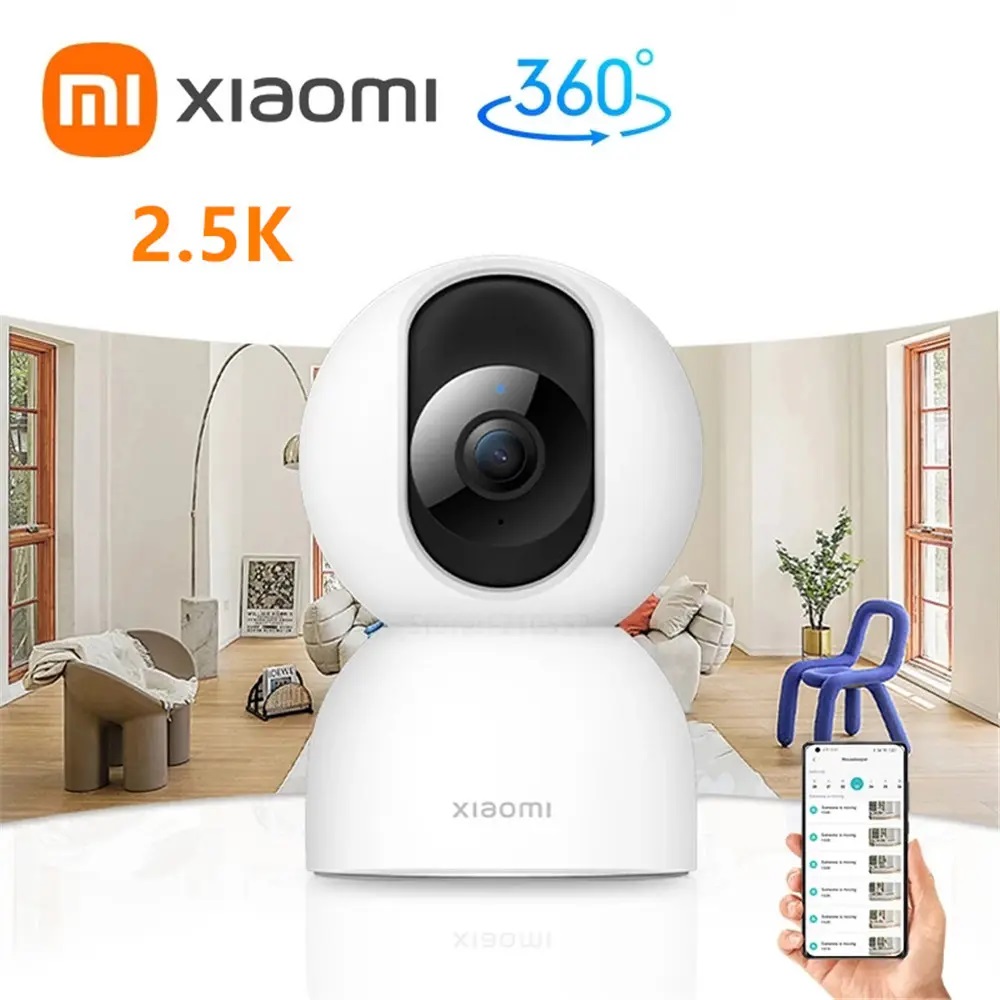 Camera wifi Xiaomi 2 PTZ Edition 2.5k version 1440P Wifi chính hãng [BH: 12 tháng]