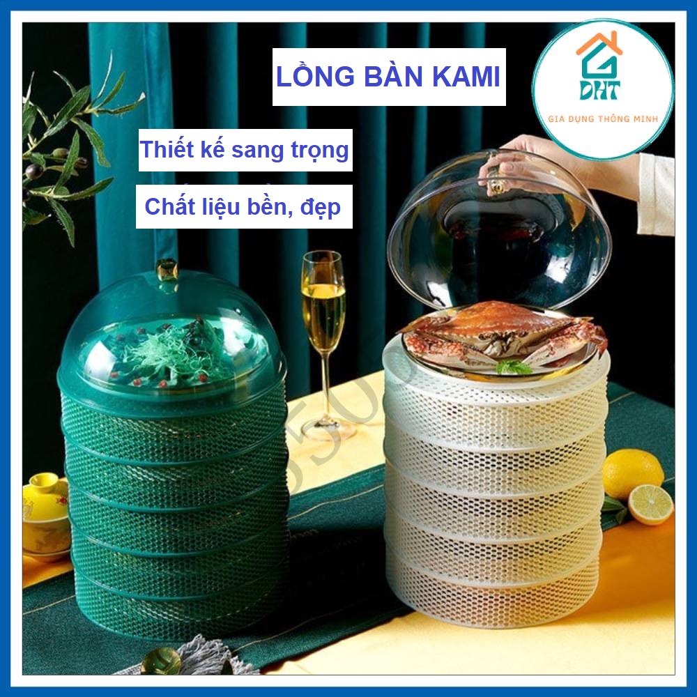 Lồng bàn Kami 6 tầng nhà bếp đa năng