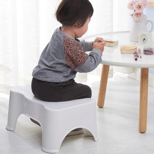 Ghế kê chân toilet chống táo bón chống mỏi nhựa cao cấp