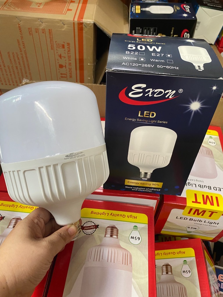 Bóng đèn 50W EXDN LED BULB chui E27 [BH: 1 THÁNG]