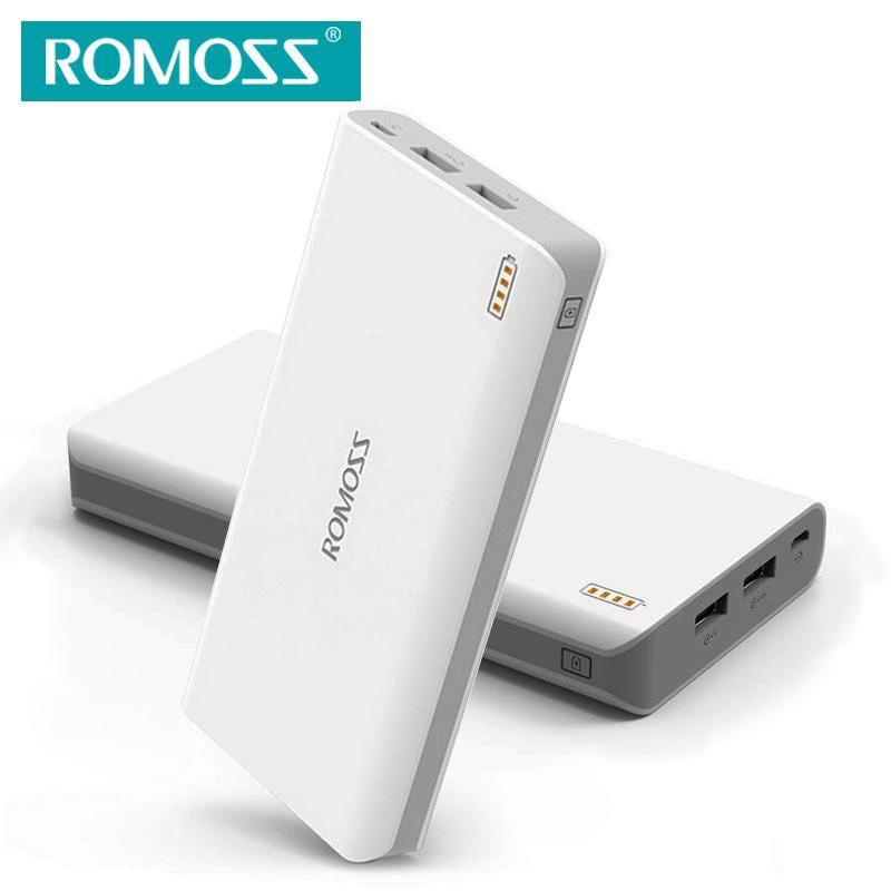 Pin sạc dự phòng Romoss Sense 6 20.000mAh chính hãng [BH 6 tháng]