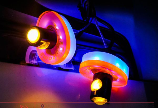 Đèn led Xi nhan 2 tầng gắn trang trí mọi loại xe máy