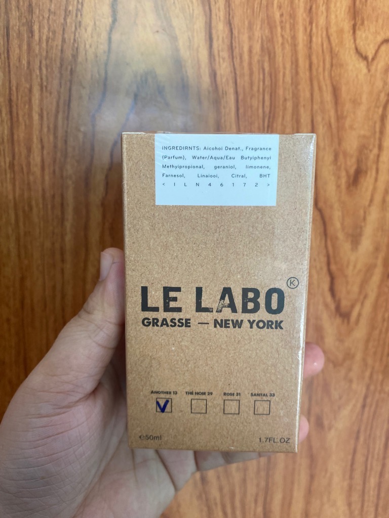 Nước hoa 50ml LeLaBo Another13 chuẩn mùi, lưu hương 8-24h Unisex dùng cho Nam và Nữ